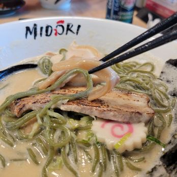 Midori Ramen - Kale noodles - Ramen Near Me - Scarborough, Ontario