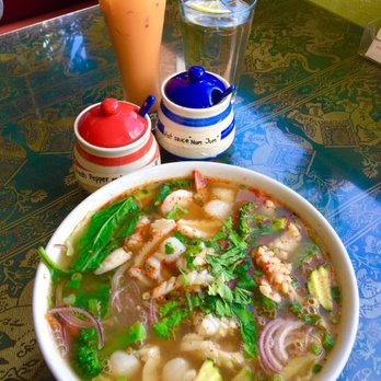 Lawan's Thai Garden - Glass noodle in chicken broth with mixed seafood and tones of fresh veggies!! Sooooo good!! - Thai Near Me - Hermiston, Oregon Lawan's Thai Garden - Glass noodle in chicken broth with mixed seafood and tones of fresh veggies!! Sooooo good!! - Thai Near Me - Hermiston, Oregon