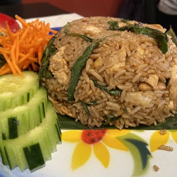 Amarin Thai Cuisine - Spicy Basil fried rice - Thai Near Me - Mountain View, California Amarin Thai Cuisine - Spicy Basil fried rice - Thai Near Me - Mountain View, California