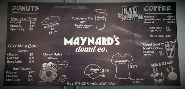 Menu photo 3 Maynard's Donuts & Coffee Pensacola, FL Menu photo 3 Maynard's Donuts & Coffee Pensacola, FL