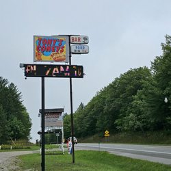 Tony's Coneys - Top of the hill by the old hilltop bar between Rose City and Mio