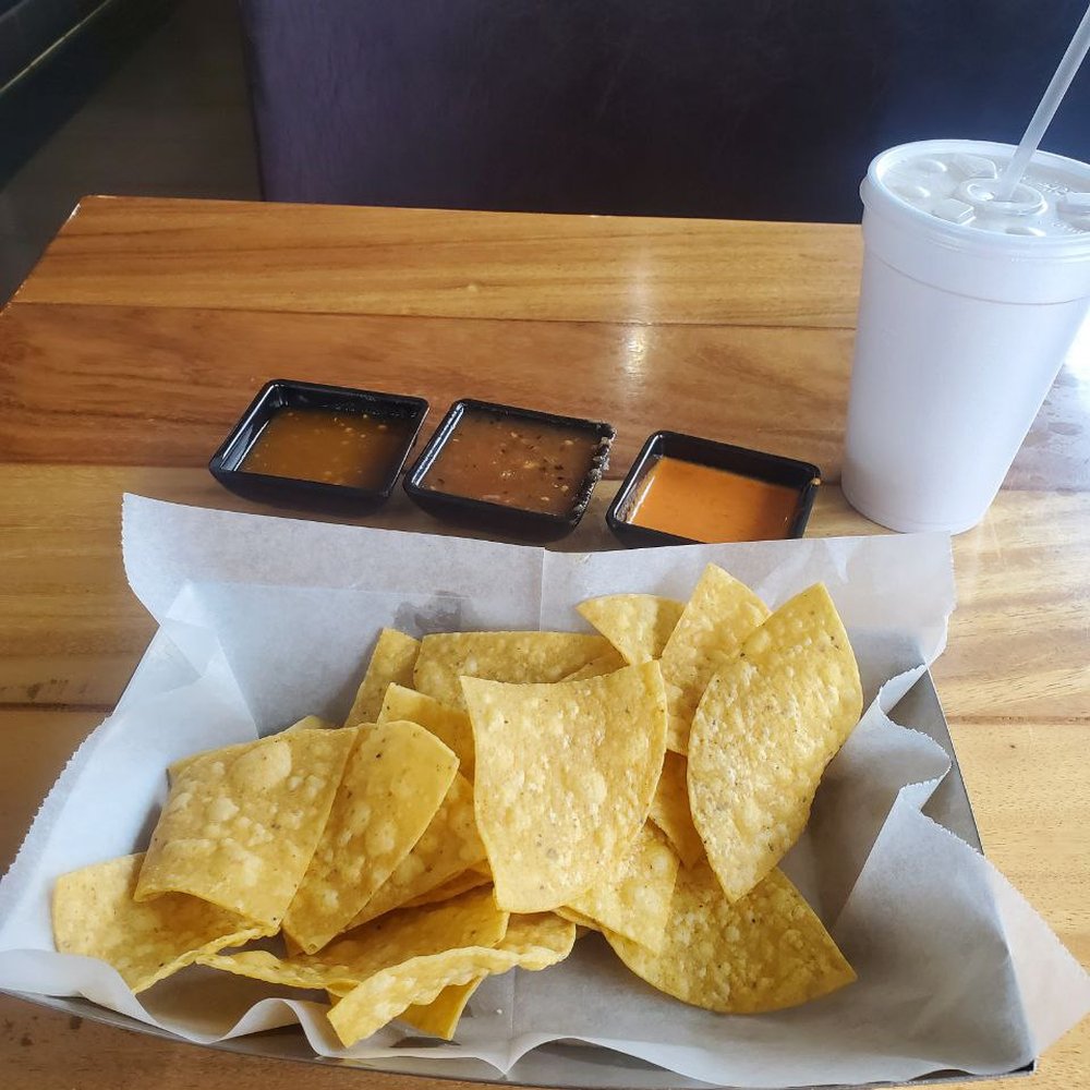 Free chips and salsa Free chips and salsa