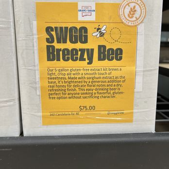 Southwest Grape & Grain - Our own recipe kits. - Hobby Shops Near Me - Albuquerque, New Mexico