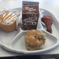 Mary B Lewis Elementary - Bad school food
