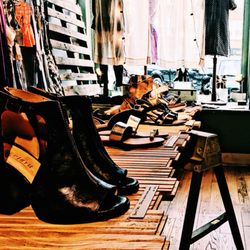 Sage Boutique - Sage shoe department....