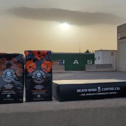 Death Wish Coffee - Desert Bundle in the desert