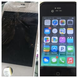 iGeek Repair Center - Madison Heights - Before and after