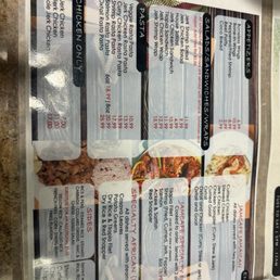 Menu Menu