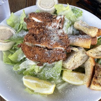 Regents Pizzeria - Fried chicken Caesar salad - Pizza Near Me - San Diego, California