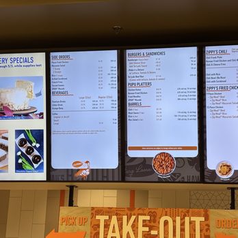 Zippy's - S. Eastern - Right side of menu board - Diners Near Me - Las Vegas, Nevada