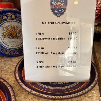Mr. Fish and Chips - Menu - Fish & Chips Near Me - San Diego, California Mr. Fish and Chips - Menu - Fish & Chips Near Me - San Diego, California