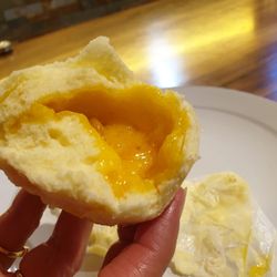 Uncle Lai's Malaysian Cuisine - Lao sa Bao (molten salted egg custard bun)