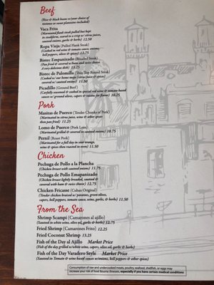 Menu photo 8 Juana La Cubana Cafe Dania Beach, FL