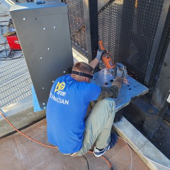 VG Tech - Base for DKS slide gate operator Installation - Fences & Gates Near Me - Ontario, California