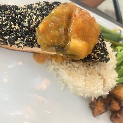 Downtown Bistro And Grill - Sesame Blackened Salmon