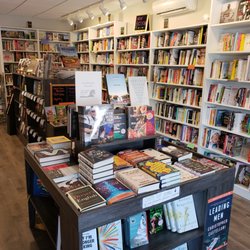 The Silver Unicorn Bookstore - As you enter, browse new releases and bestsellers at our front table display.