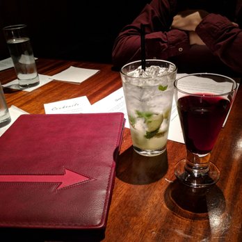 The Mark Olympia - Mojito ($12) & Red Wine ($7) Honestly very good! - Lounges Near Me - Olympia, Washington