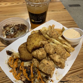 4 Hens Creole Kitchen - Ménage A Trois with Creole Ranch - Cajun/Creole Near Me - St Louis, Missouri