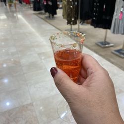 Dillard's - Drinks and nibbles tonight at the VIP event of the year.