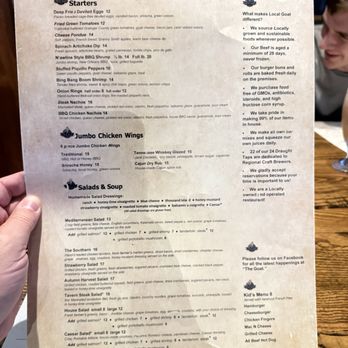 Local Goat - Menu 2025 - New American Near Me - Pigeon Forge, Tennessee