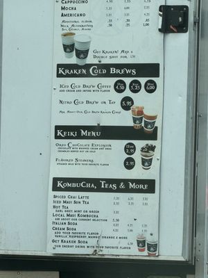 Menu photo 4 Kraken Coffee Maui - Kahului Kahului, HI Menu photo 4 Kraken Coffee Maui - Kahului Kahului, HI