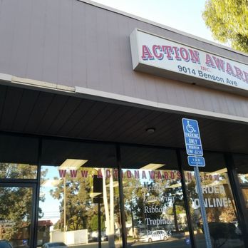 Action Awards - Outside - Trophy Shops Near Me - Montclair, California