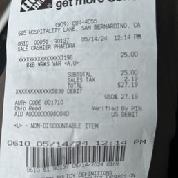 Receipt