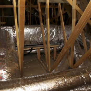 Energy Docs - Energy efficient heat pump installation. All ducts get buried beneath insulation for effective R values over R-20! - Heating & Air Conditioning/HVAC Near Me - Redding, California Energy Docs - Energy efficient heat pump installation. All ducts get buried beneath insulation for effective R values over R-20! - Heating & Air Conditioning/HVAC Near Me - Redding, California