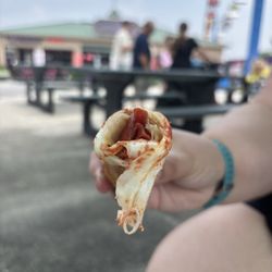 Wisconsin State Fair - Game Day Pizza Egg Roll from Badger Bites
