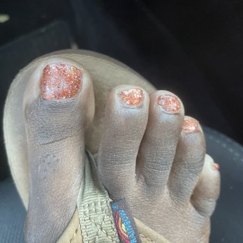 Luxy Nails - Sparse spots in polish - Nail Salons Near Me - Atlanta, Georgia