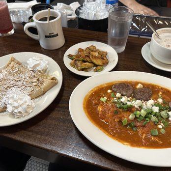 Cafe Bonjour - Apple Pie a la Mode with Authentic Shakshuka - Breakfast & Brunch Near Me - Boston, Massachusetts Cafe Bonjour - Apple Pie a la Mode with Authentic Shakshuka - Breakfast & Brunch Near Me - Boston, Massachusetts