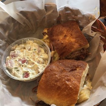 Kirchhoff's Bakery - Big Lou on garlic focaccia bread and the bacon chive potato salad. This is ONE sandwich people! Delish - Bakeries Near Me - Paducah, Kentucky Kirchhoff's Bakery - Big Lou on garlic focaccia bread and the bacon chive potato salad. This is ONE sandwich people! Delish - Bakeries Near Me - Paducah, Kentucky