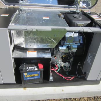 Higher Power Electric - 2024 - A Briggs & Stratton 22KW generator on concrete base w/ new battery installed. Getting ready for the start-up & test. - Electricians Near Me - Pataskala, Ohio Higher Power Electric - 2024 - A Briggs & Stratton 22KW generator on concrete base w/ new battery installed. Getting ready for the start-up & test. - Electricians Near Me - Pataskala, Ohio