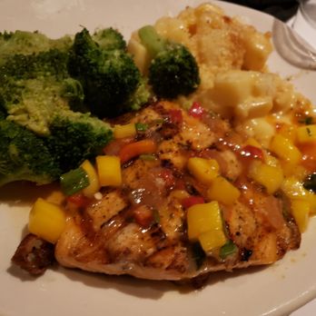 Bonefish Grill - Alaskan Salmon with a mango salsa sauce - Seafood Near Me - Brookfield, Wisconsin