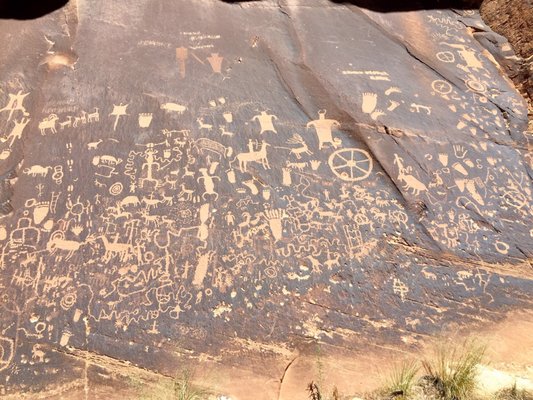 Newspaper Rock State Historical Monument by null
