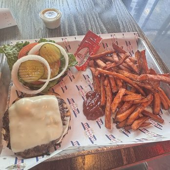 Flaps and Racks - Hamburger Sweet Potato Fries and 6 Bone in Wings - Chicken Wings Near Me - Tucson, Arizona
