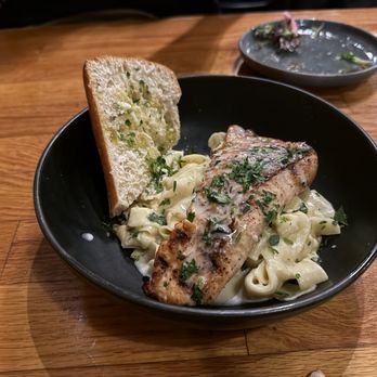 Adamo's - Salmon Picatta - New American Near Me - Sacramento, California