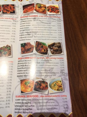 Menu photo 2 Karara - The Indian Takeout Nepean, ON Menu photo 2 Karara - The Indian Takeout Nepean, ON