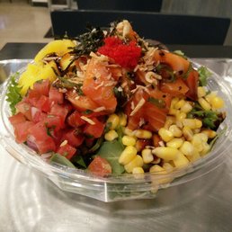 Salmon poke bowl Salmon poke bowl