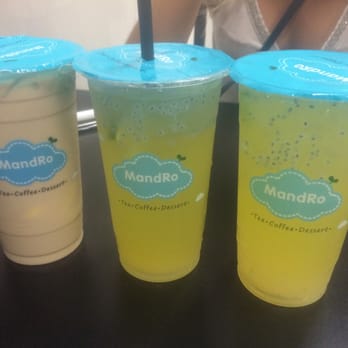 MandRo Teahouse - Kumquat Lemon basil seed & Okinawa! - Bubble Tea Near Me - Davis, California