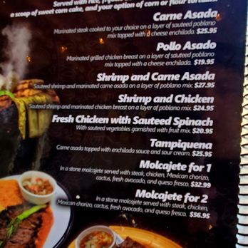 Chonitos Mexican Restaurant - Menu as of 6/21/2023 - Mexican Near Me - Alhambra, California