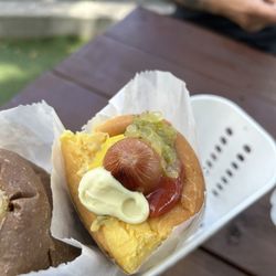 Hula Dog - Sweet bread polish dog