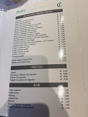 Menu photo 3 Il Castagno Orciano Di Pesaro, PU
