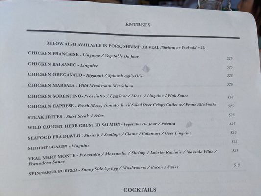 Menu photo 4 Cafe Al Dente Oyster Bay, NY Menu photo 4 Cafe Al Dente Oyster Bay, NY