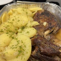Pedro's House of Lamb - Lamb shoulder and potatoes