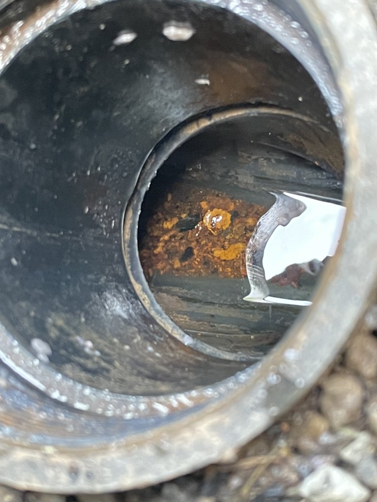 Slide of NW Sewer & drain