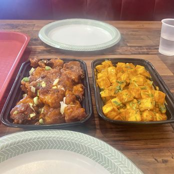 Dwaraka's Bawarchi Indian Kitchen - Gobi Manchurian and Paneer Tikka Masala - Indian Near Me - Chantilly, Virginia