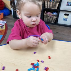 Kirsis' Home Care - Small group time, we plan individual activities based on child interest.