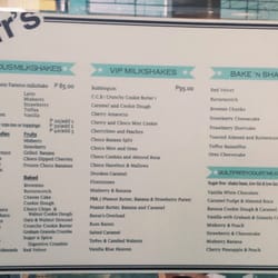 Starr's Famous Shakes - Check out Starr's strong lineup of shakes!