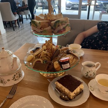 Proper Rose Garden - The $50 selection allows you to choose one sandwich, one teapot, and one cake. - Themed Cafes Near Me - Katy, Texas